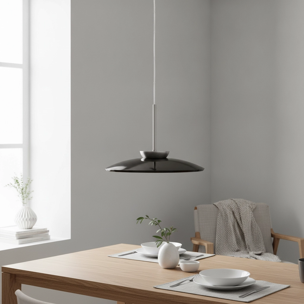 Hanglamp Esti bruin glas Ø 50cm