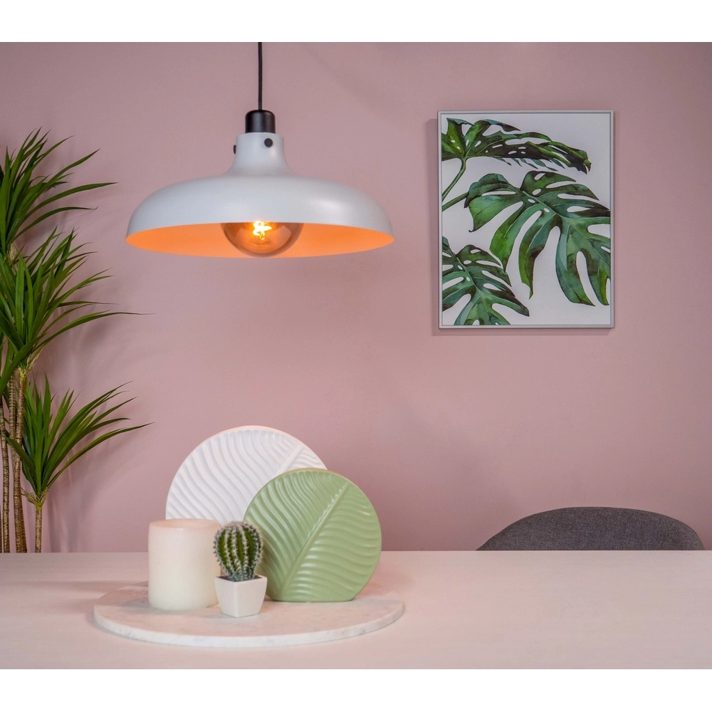 Grijze hanglamp Matlock Ø 38cm - design Eglo 9002759438258