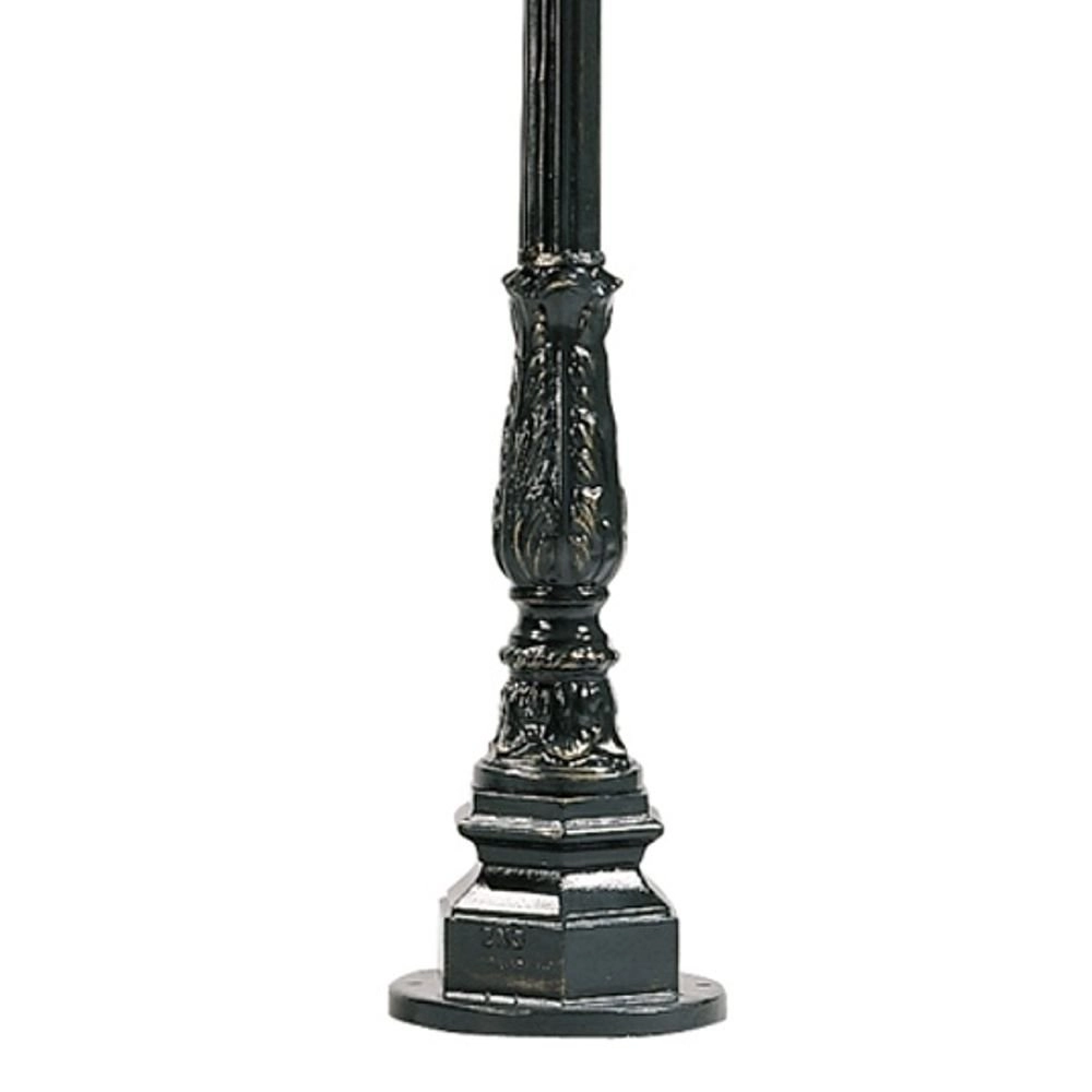 Staande bollamp Lyon 30 nostalgie - zwart KS verlichting 8714732050449