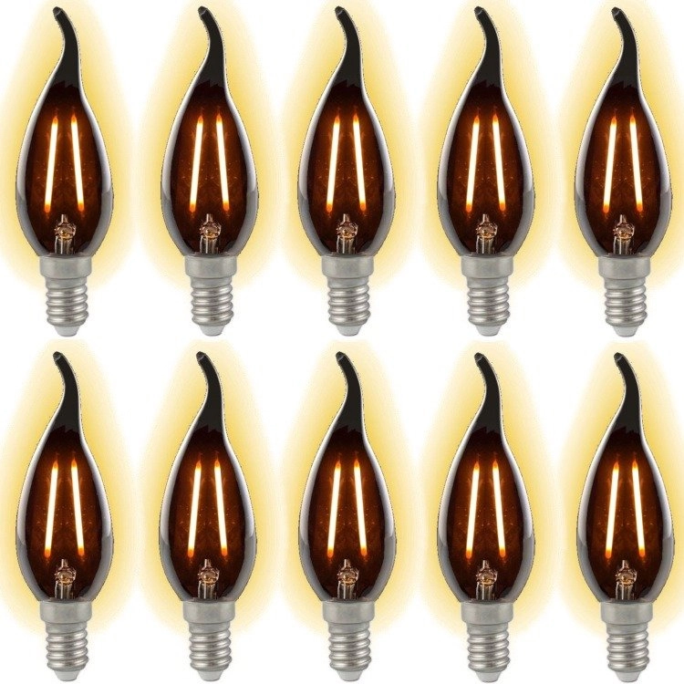 Lichtbron 3,5W - E14 - Led (10x) filament