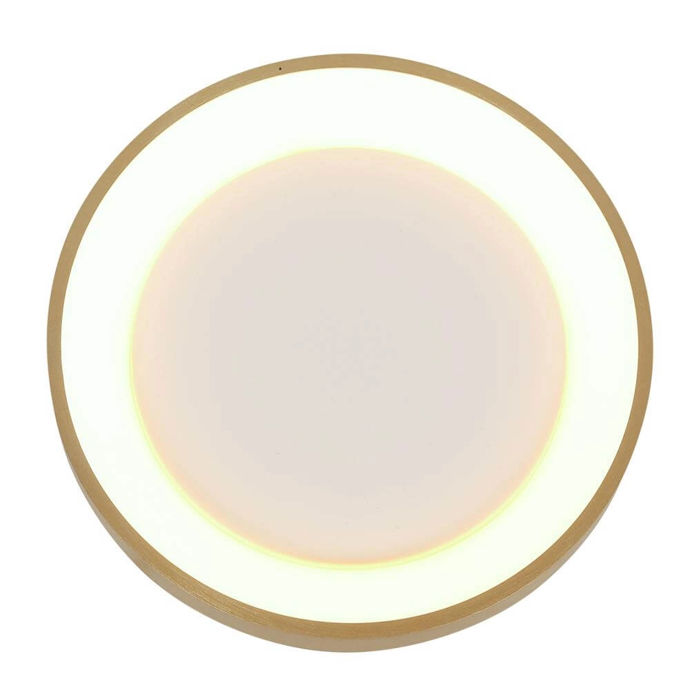 Plafondlamp Ringlede design goud Ø 38cm Steinhauer 8712746171945