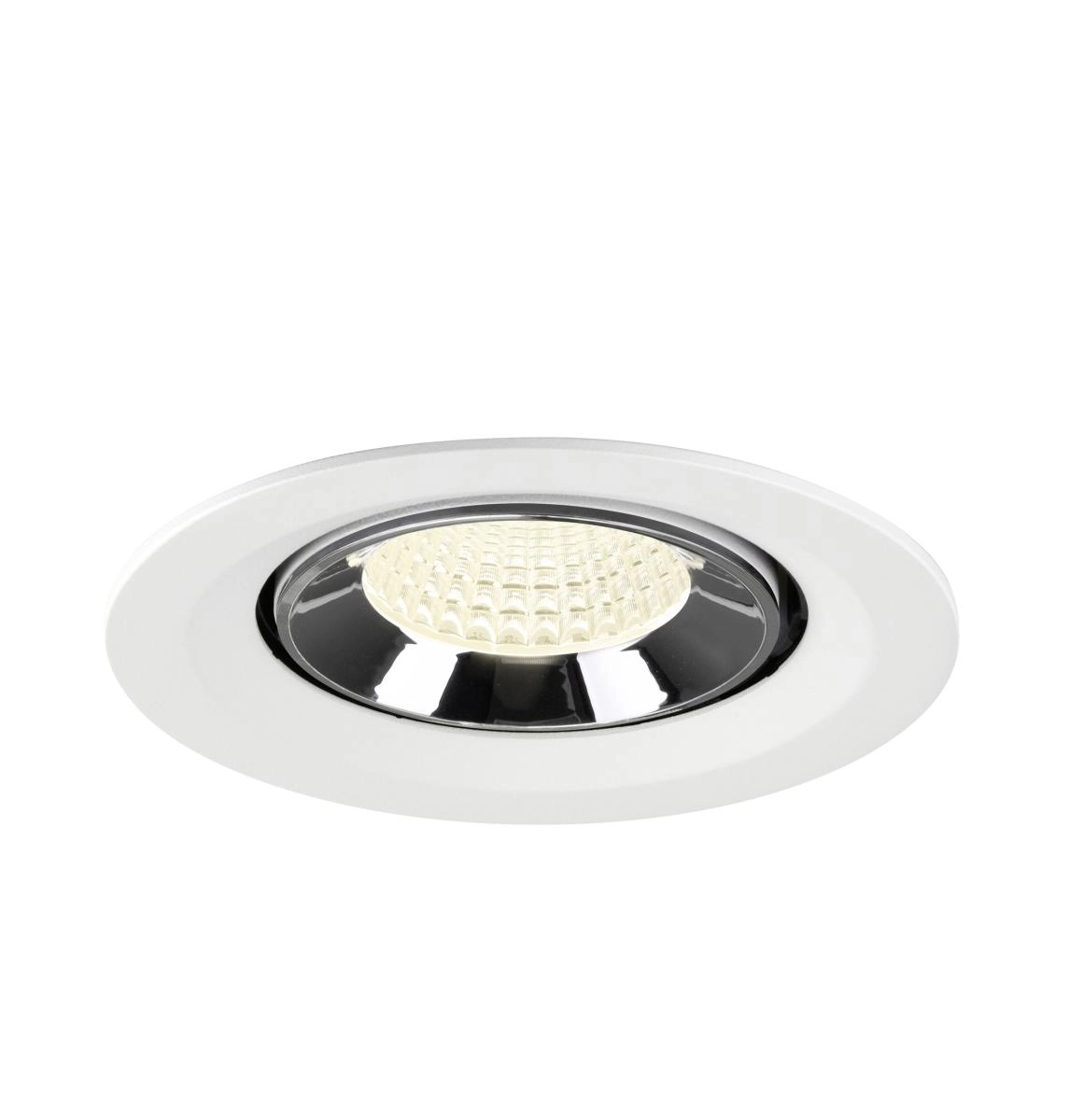 Inbouwspot Numinos Gimble M wit/chroom 4000K - 55gr SLV 4024163311601