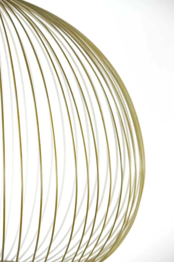 Gouden hanglamp Rilana Ø 45cm Light & Living 8717807649777
