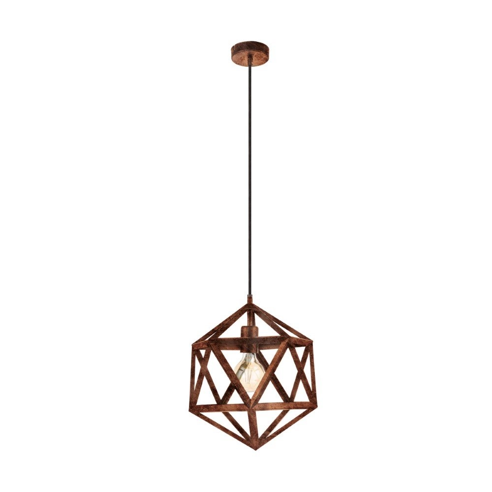 Hanglamp Embleton 30,5cm antiek koper Eglo 9002759497972