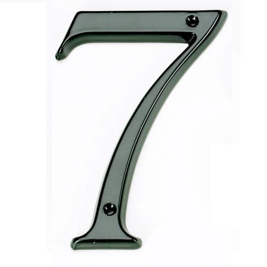 House number Address 7 zwart KS verlichting 8714732585743