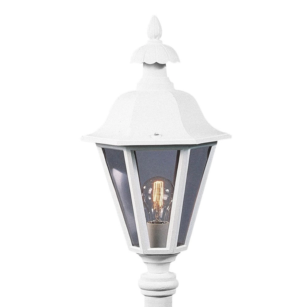 Lantaarnlamp Pallas 41cm mat wit