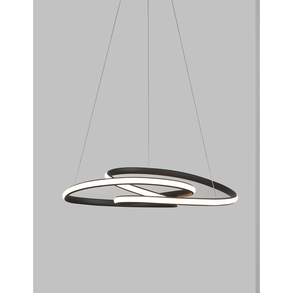 Design hanglamp Menton zwart