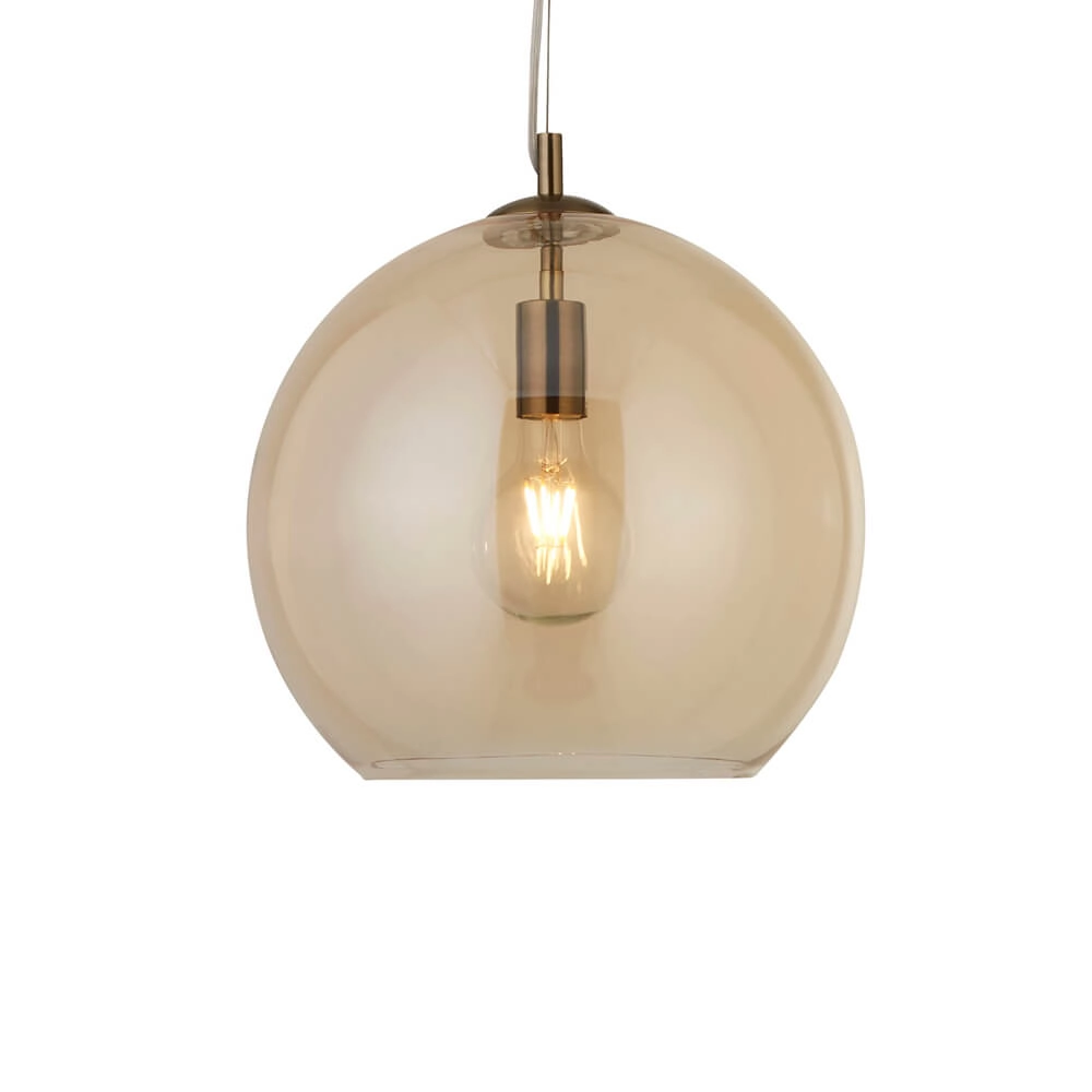 Glazen hanglamp Balls Ø 25cm