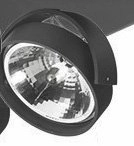 12 volt opbouwspot Dutchess 4-lichts Artdelight 8719831732487