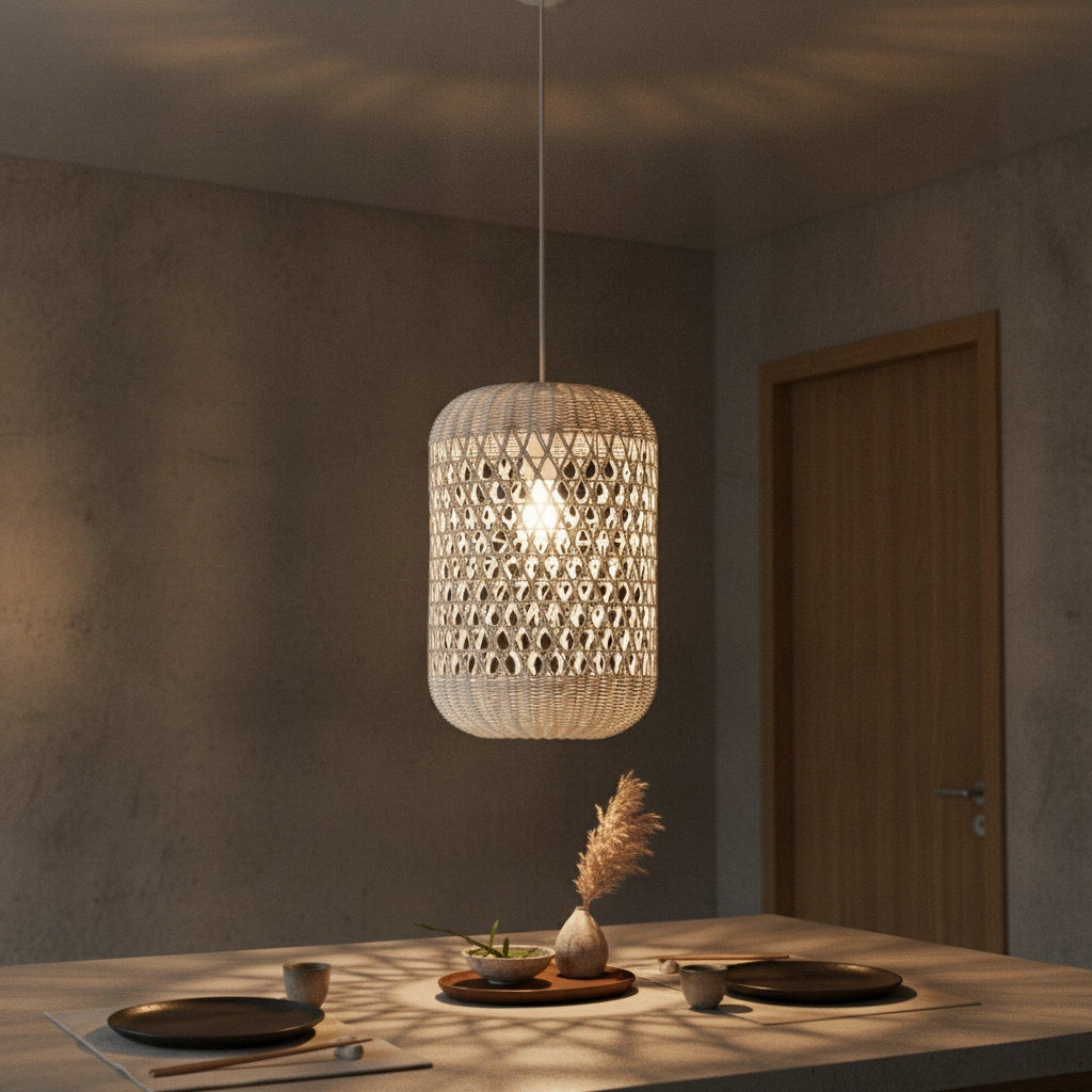 Hanglamp Aurora Ø 24,5cm wit