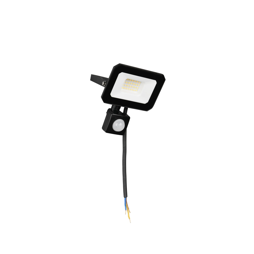Wandlamp Funchal zwart 20W met sensor Trio 4017807648089