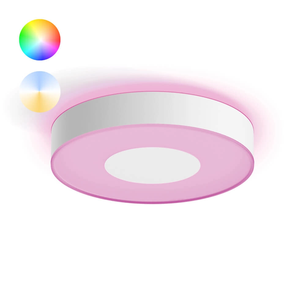 Plafondlamp Hue Infuse M - White and color Ø 38,1cm wit Philips 8718696176498