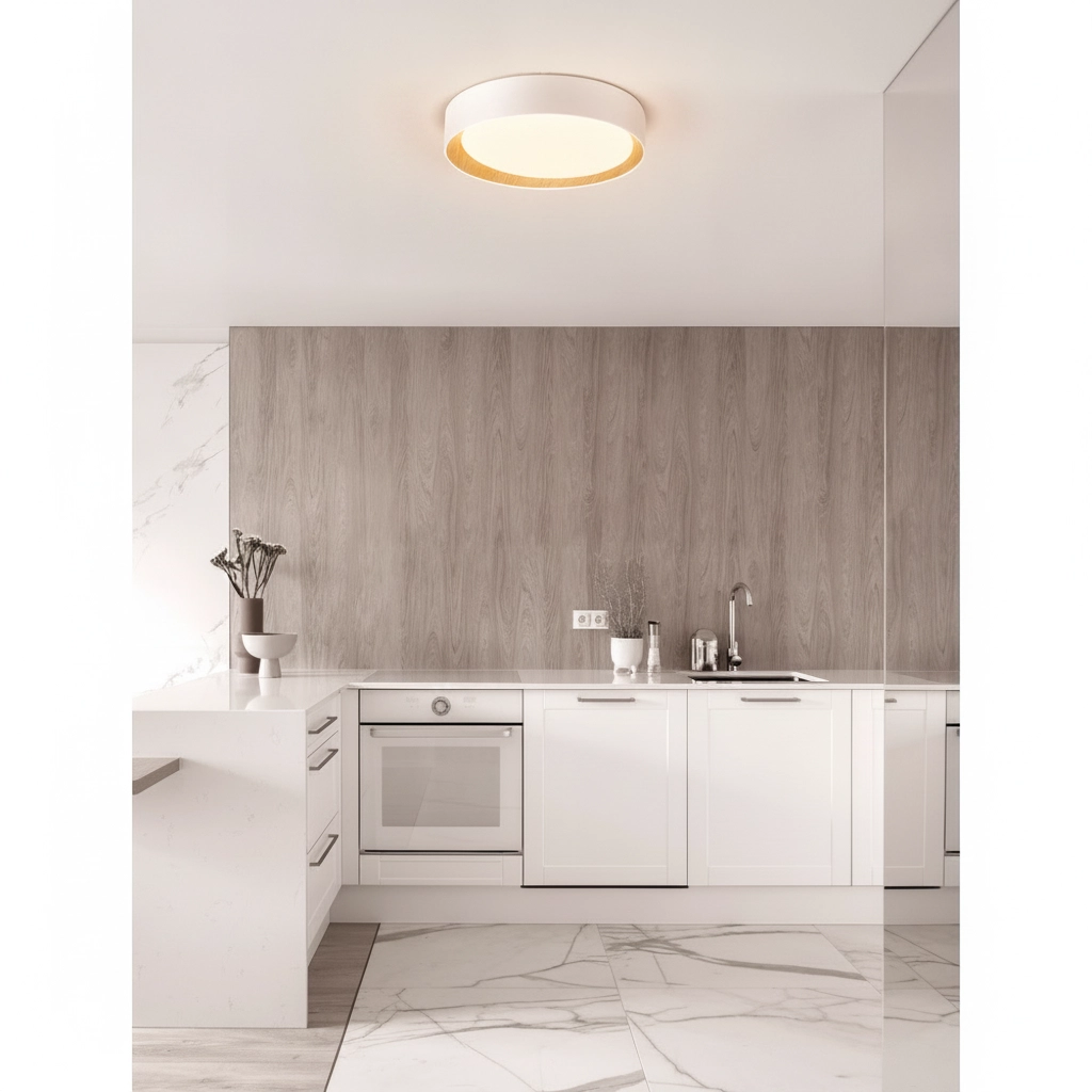 Plafondlamp Stake wit Ø 60cm