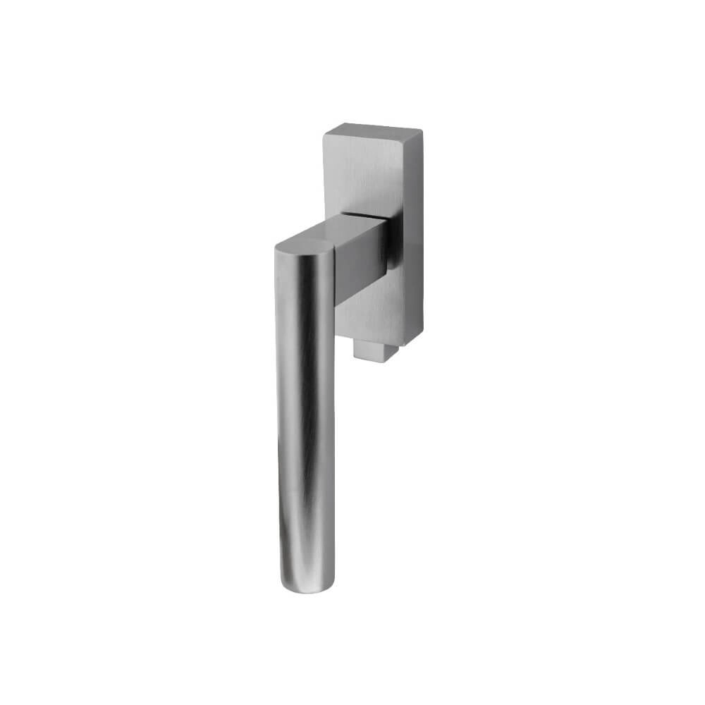 Design raamkruk Euclide Q afsluitbaar chroom mat