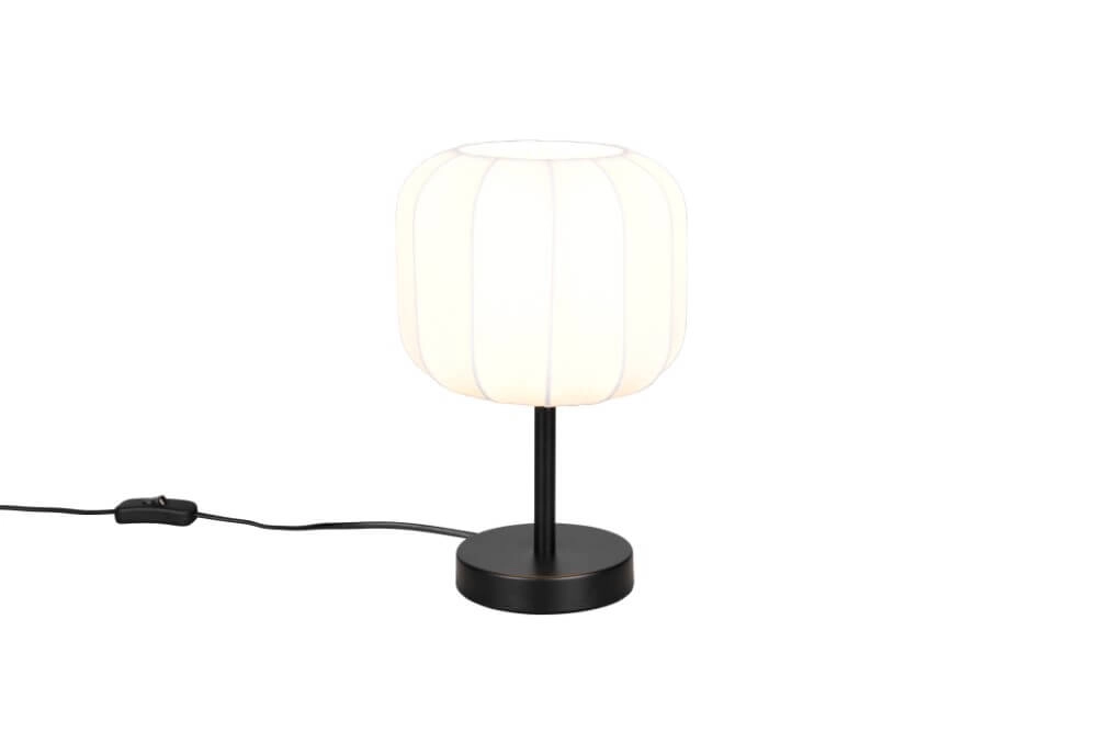 Witte design tafellamp Madleine Ø 20cm Trio 4017807638233