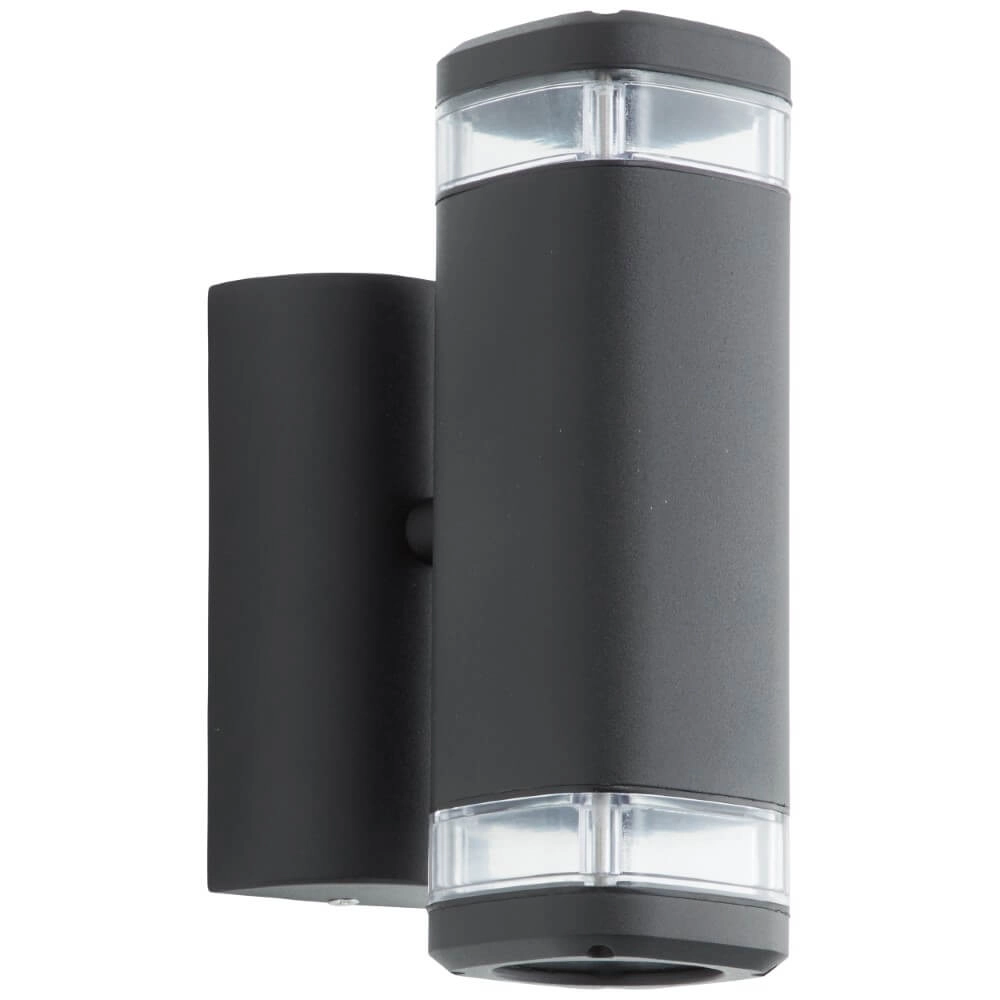 Wandlamp Jandy 2-lichts zwart Brilliant 4004353346972