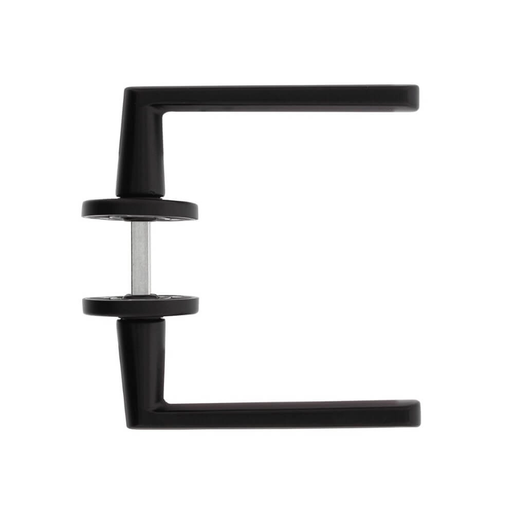 Moderne deurklink Sora zwart Intersteel 8714186550878