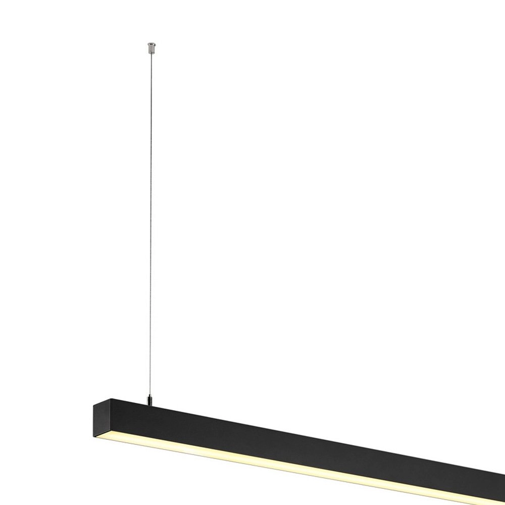 Led hanglamp Q-Line dimbaar 142cm zwart SLV 4024163196116