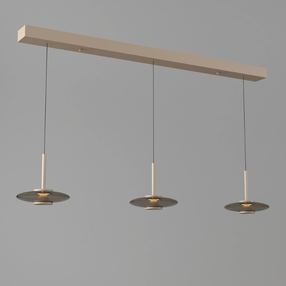Led eetkamer hanglamp Madison champagne Artdelight 8720701103795