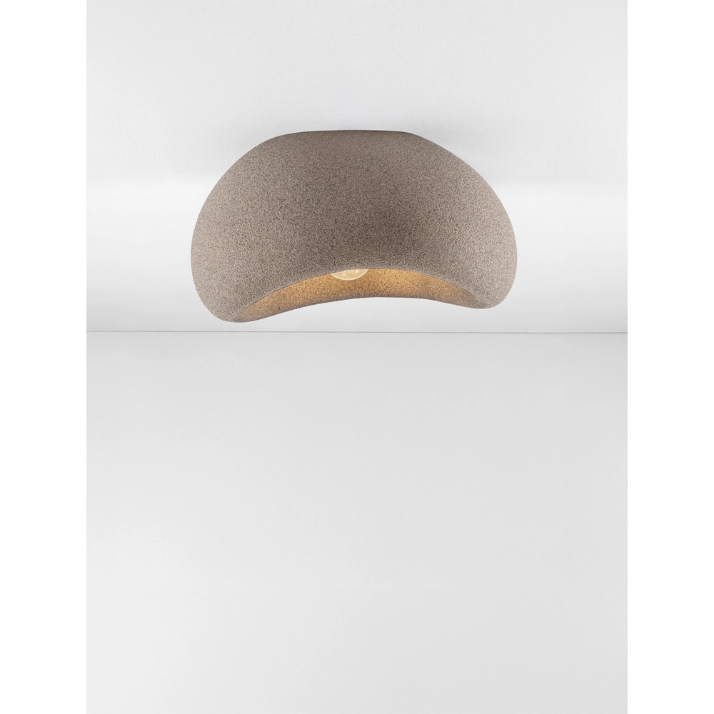 Natuurlijke plafondlamp Aere bruin 40cm Lyora 5212017476760