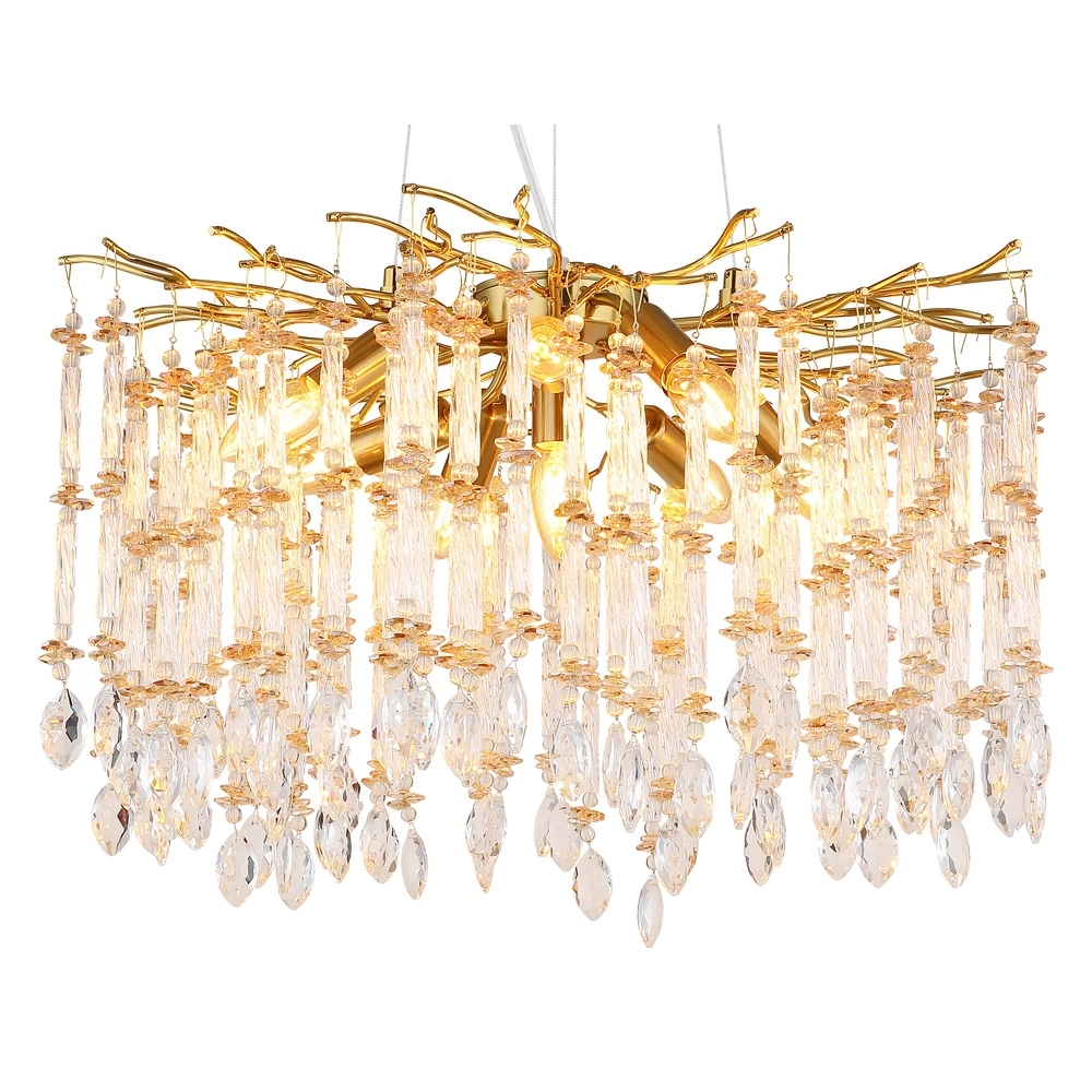Hanglamp Gloria Ø 60cm goud Globo 9007371569984