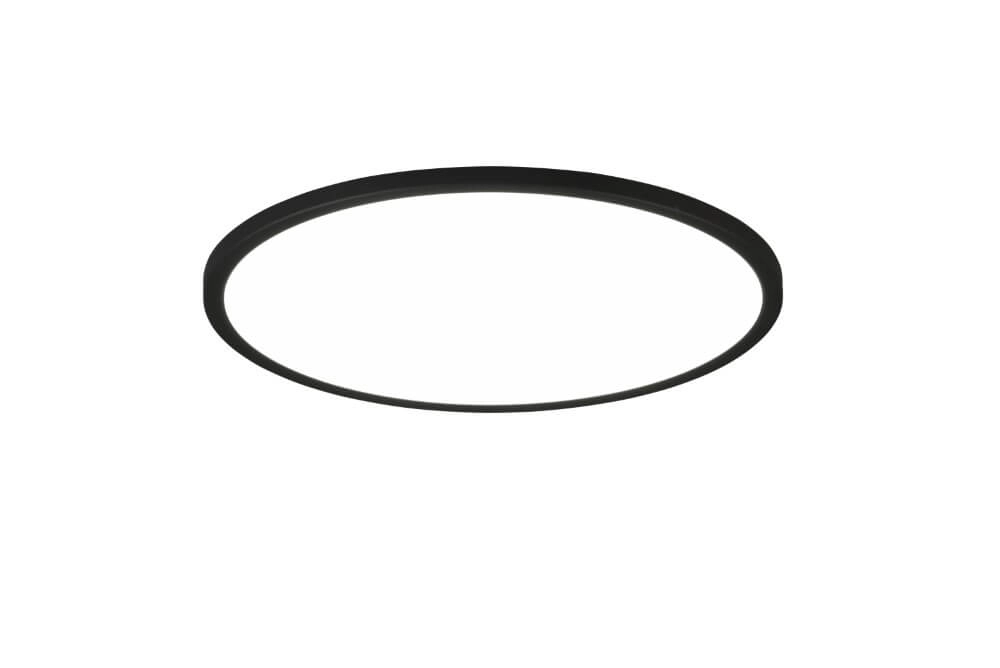 Plafonniere Aureo zwart - Ø 40cm Trio 4017807586640