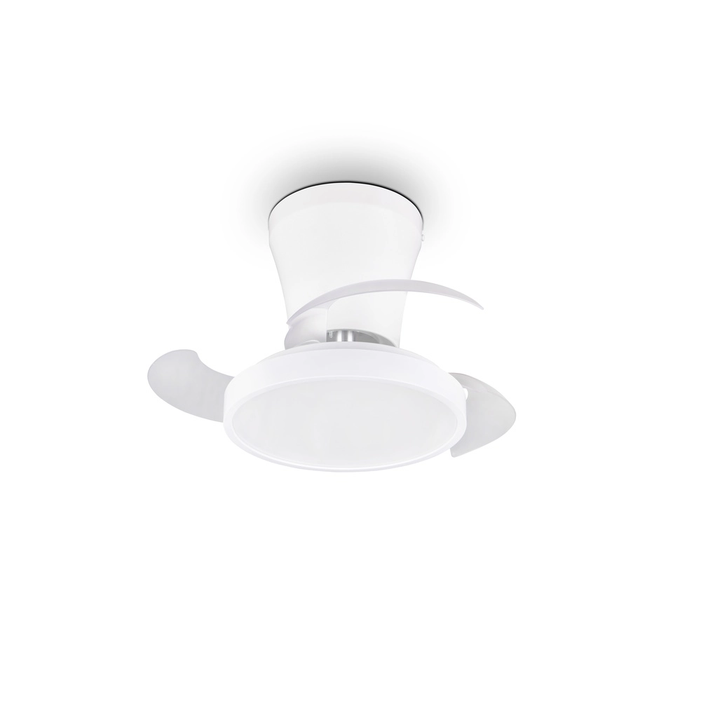 Kleine ventilator Moss wit Ø 22cm Trio 4017807688924