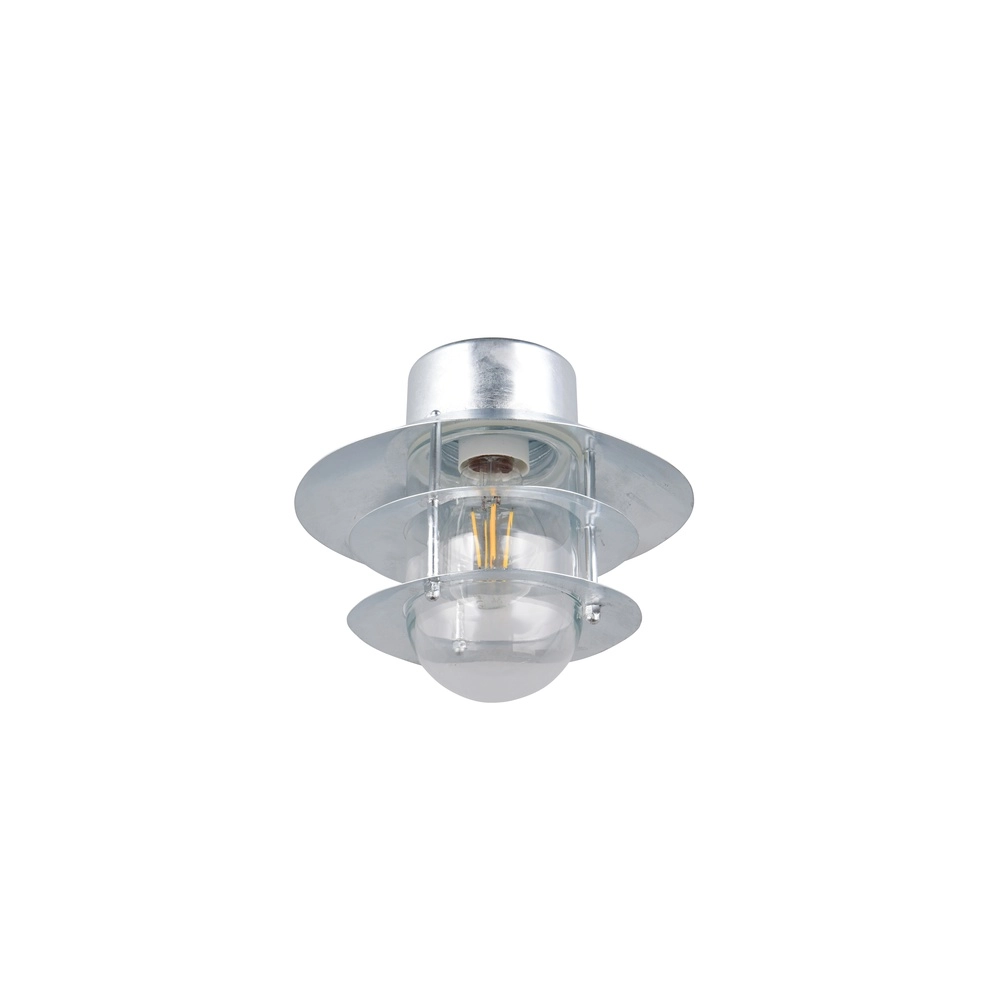Muurlamp down Ruvuma zinkgrijs Trio 4017807687699