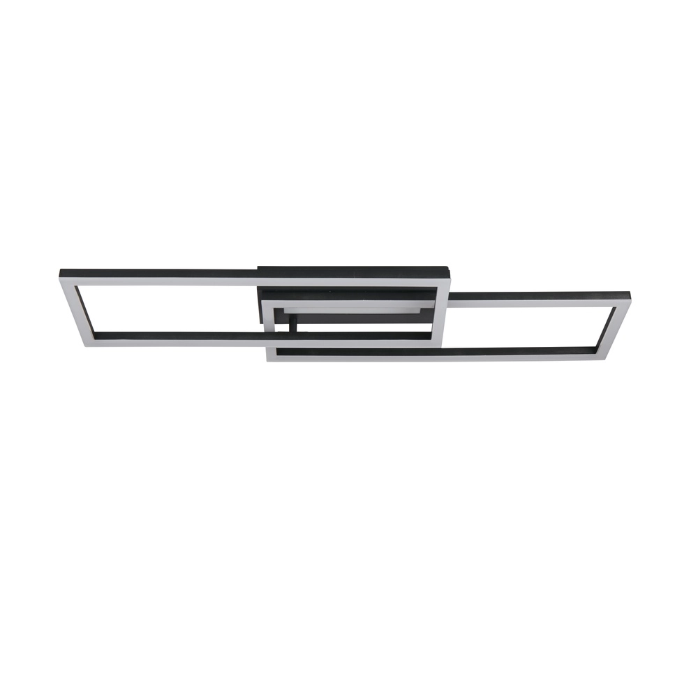 Plafondlamp Ovaloid zwart Searchlight 5053423303789