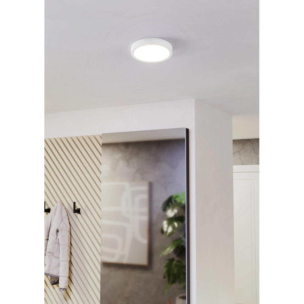 Led plafonnière Fueva 6 rond - wit - Ø 21,1cm Eglo 9008606330157