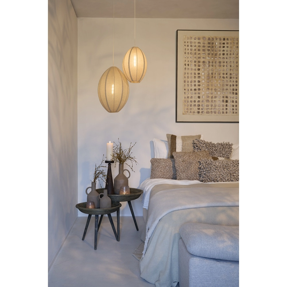 Japandi hanglamp Milatos Ø 28,5cm - 1x E27 Light & Living 8717807743079