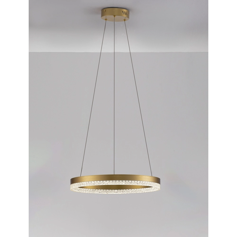 Hanglamp Adria goud Ø 40cm Lyora 5212017443779