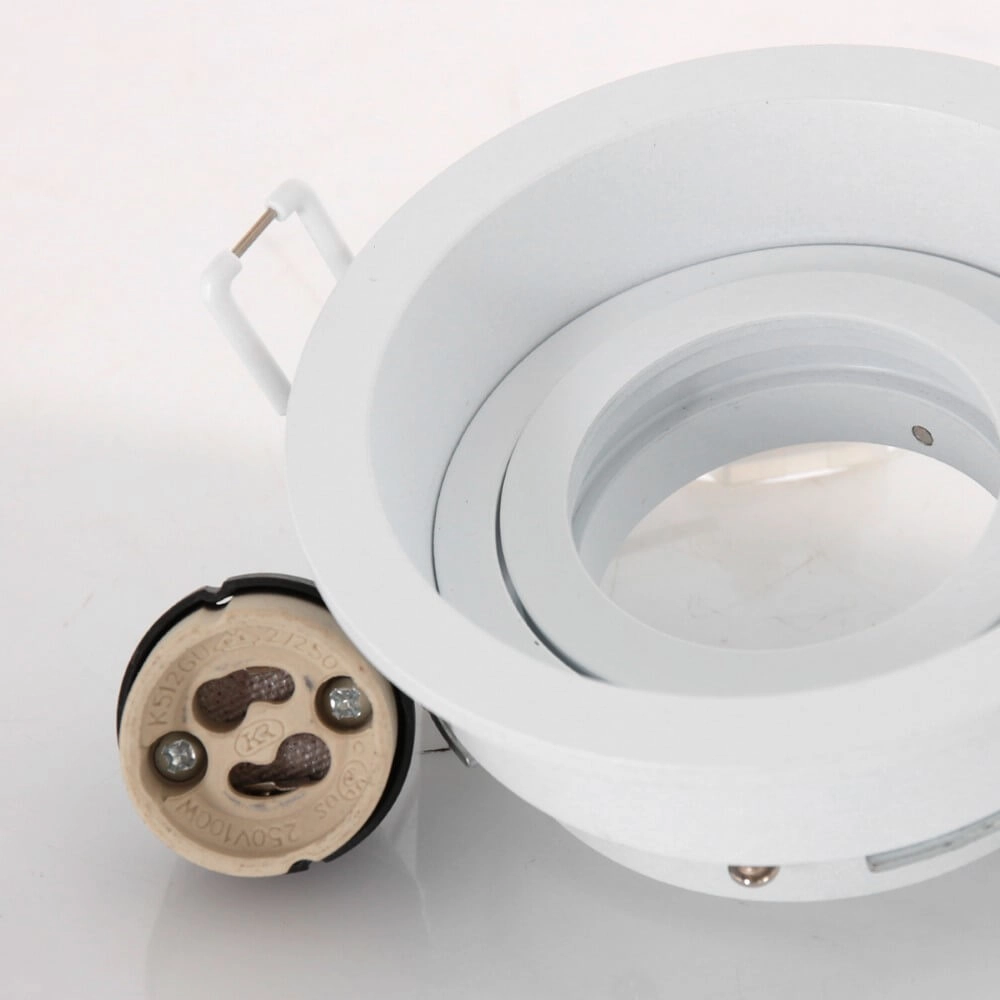 Witte inbouwspot Pelite spot Ø 10cm Steinhauer 8712746152678