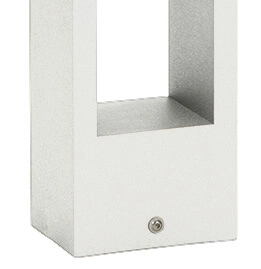 Led Tuinpad lamp Padestal 90cm - wit Albert 4007235822526