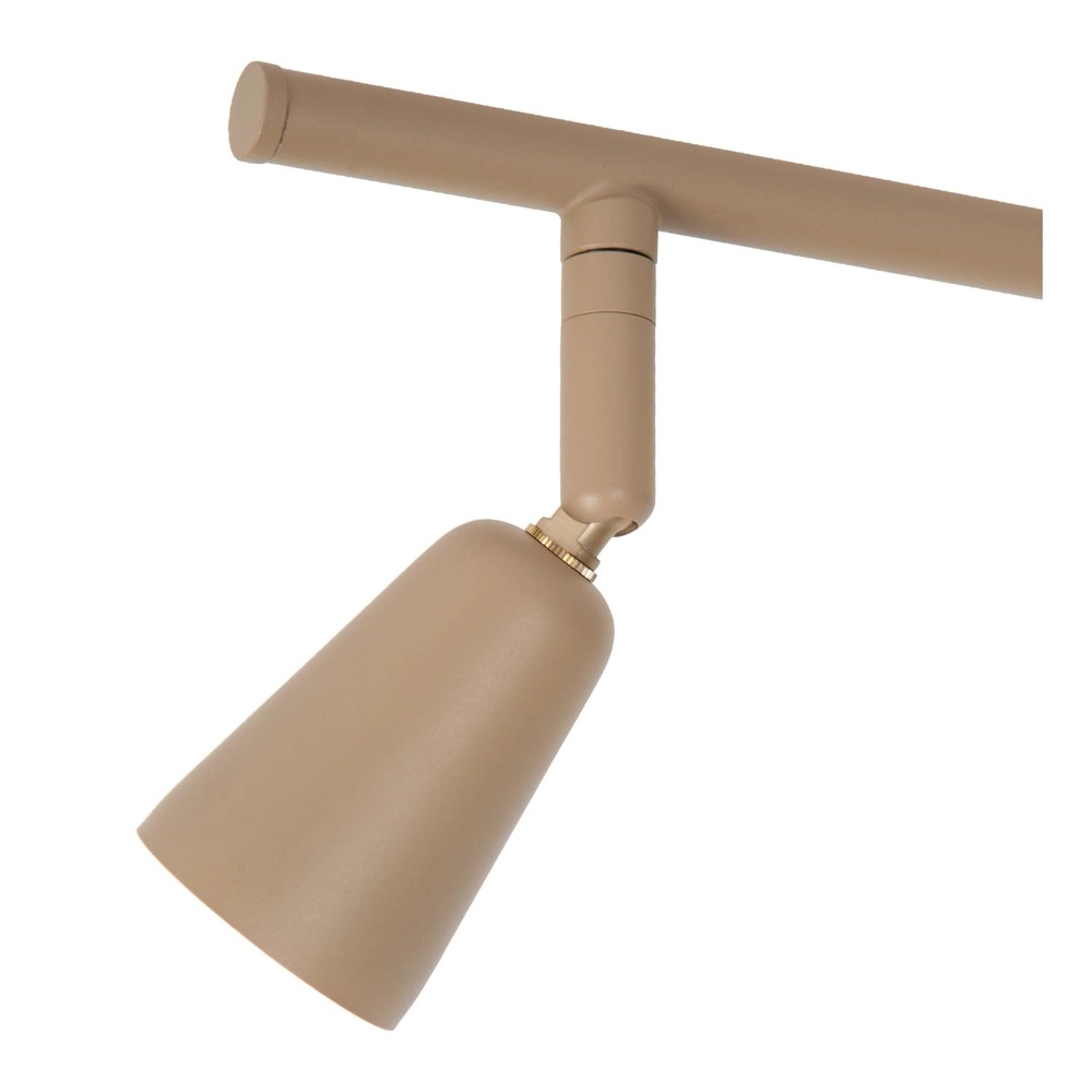 Plafondspot Tiana 4-lichts taupe Lucide 5411212650399