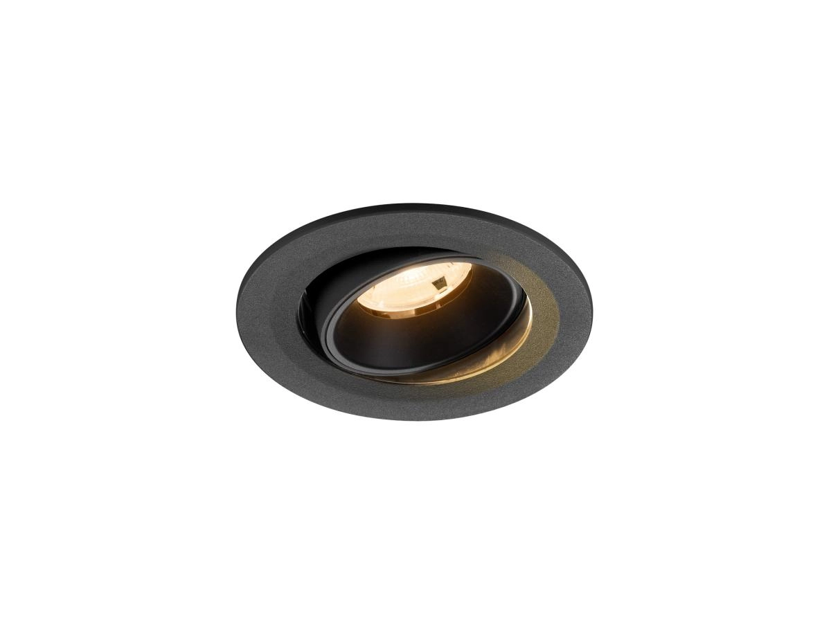Inbouwspot Numinos Move S zwart 2700K - 20gr