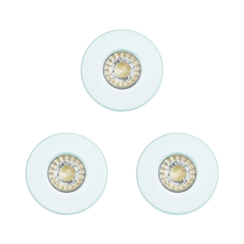 Set van 3 inbouwspots Igoa wit