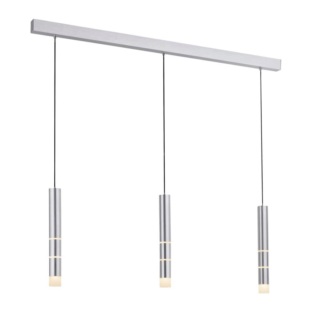 Aluminium hanglamp Pure Vega 3-lichts Paul Neuhaus 4012248357590