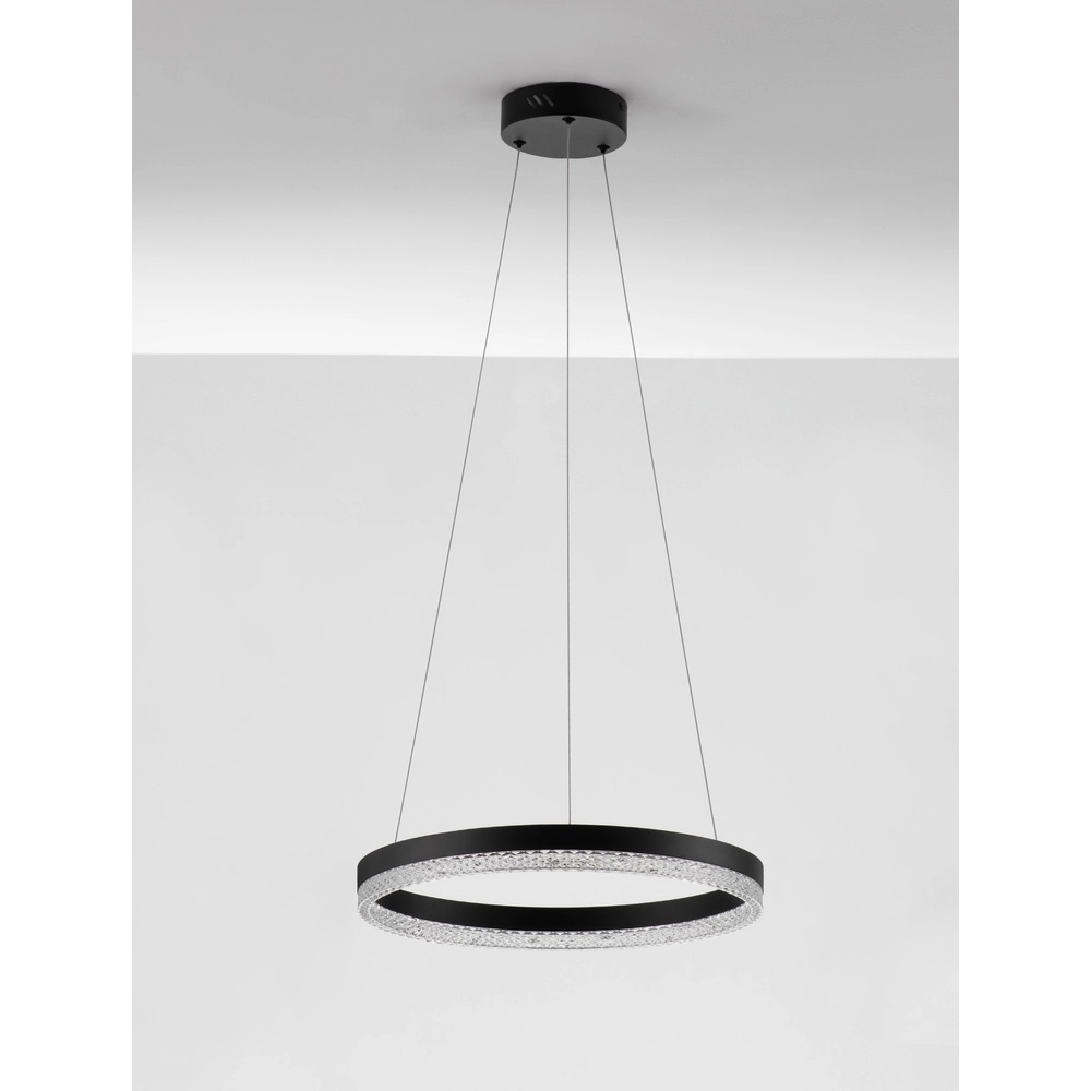 Hanglamp Adria zwart Ø 40cm Lyora 5212017443762