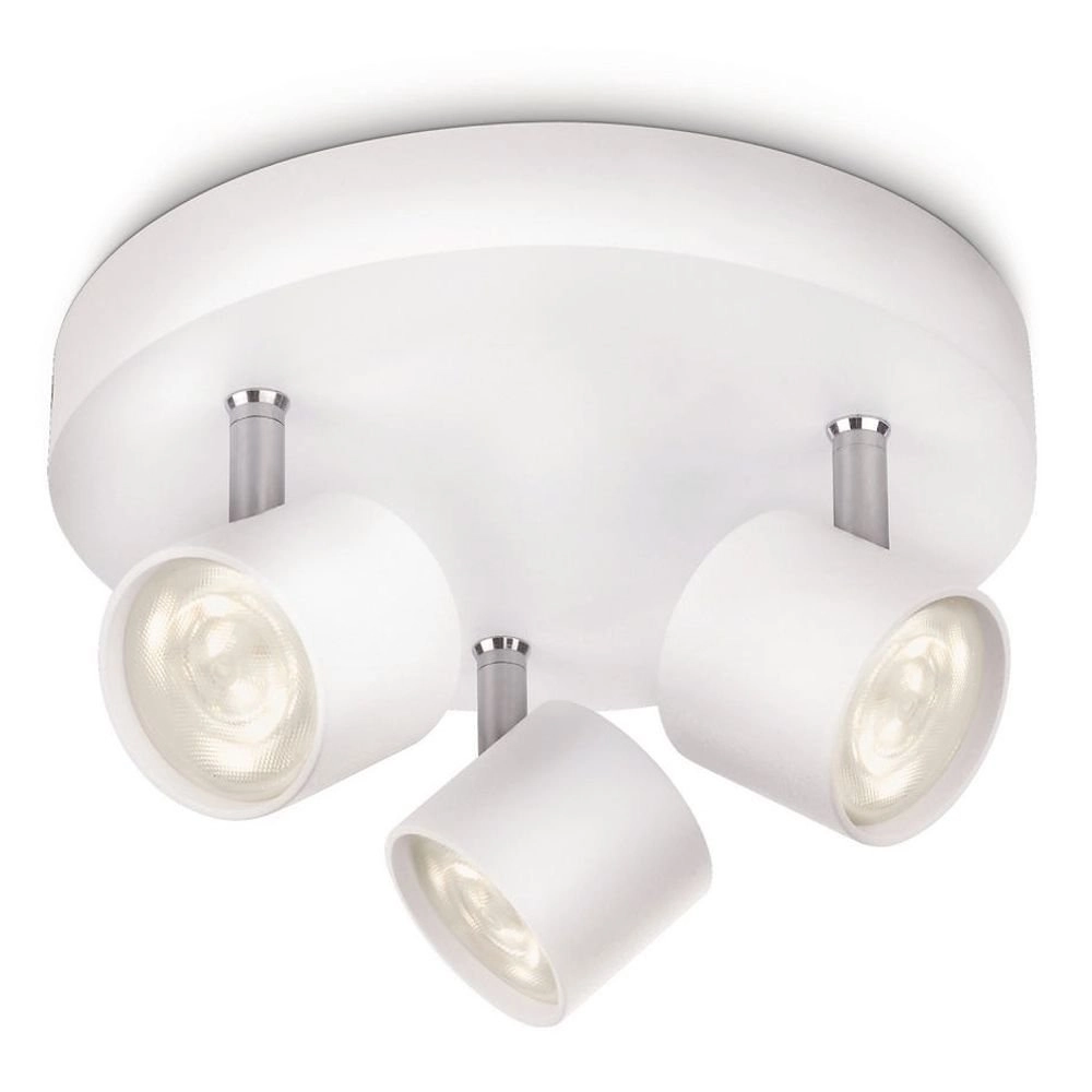 Led plafondspot My Living Star 3-lichts wit