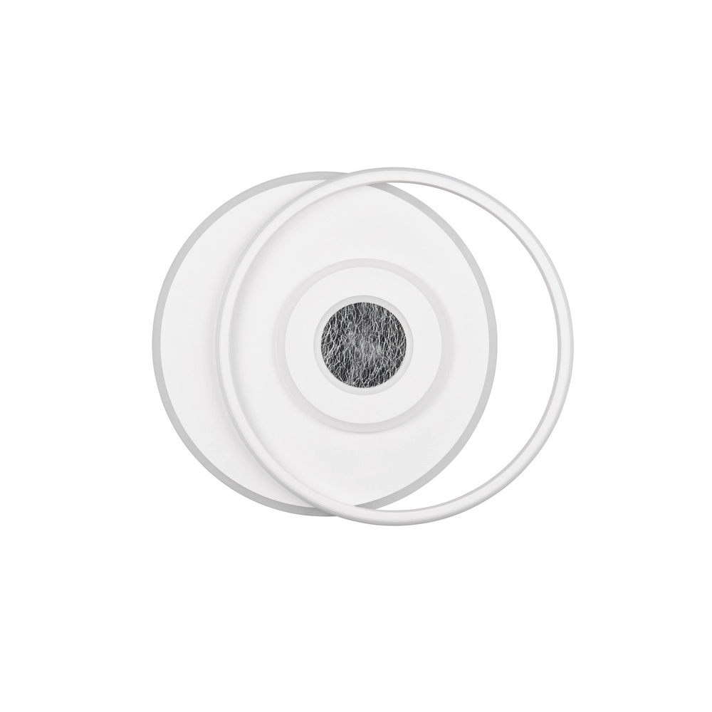 Witte plafondlamp Nazar rond design Trio 4017807659658
