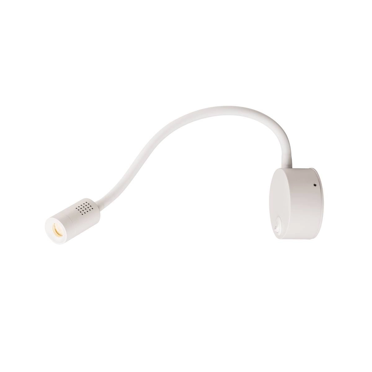 Wand leeslamp Dio Flex Plate 1,9w - 3000K wit