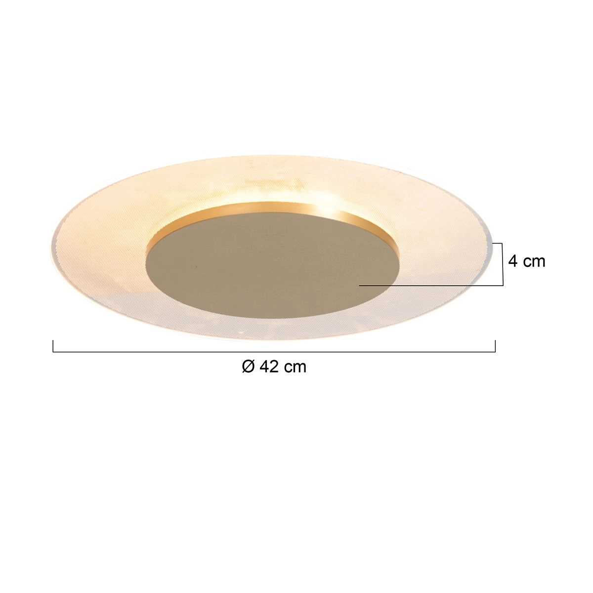Plafonniere Lido Ø 42cm Steinhauer 8712746180152