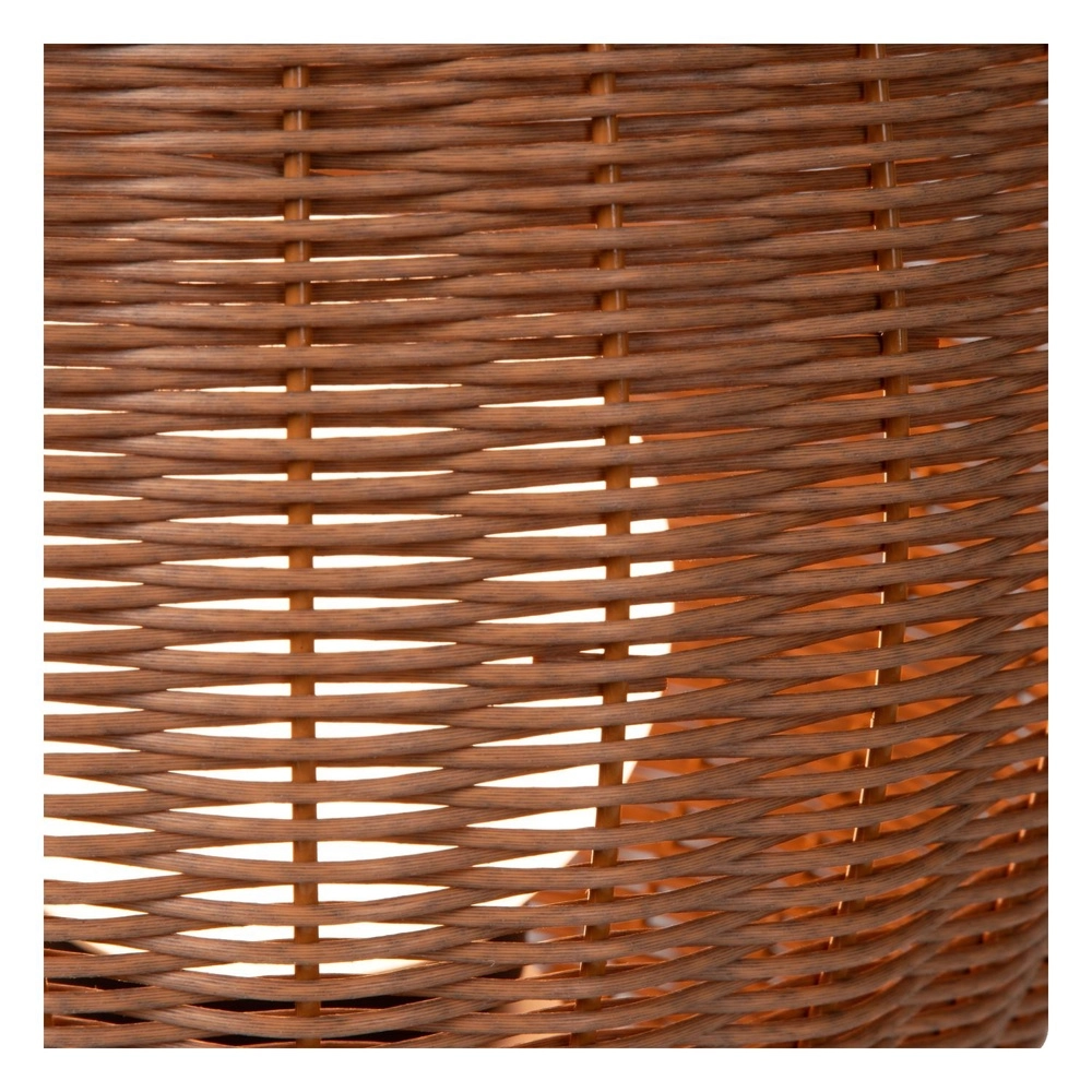 Oplaadbare tafellamp Colin Ip44 rotan Lucide 5411212031839