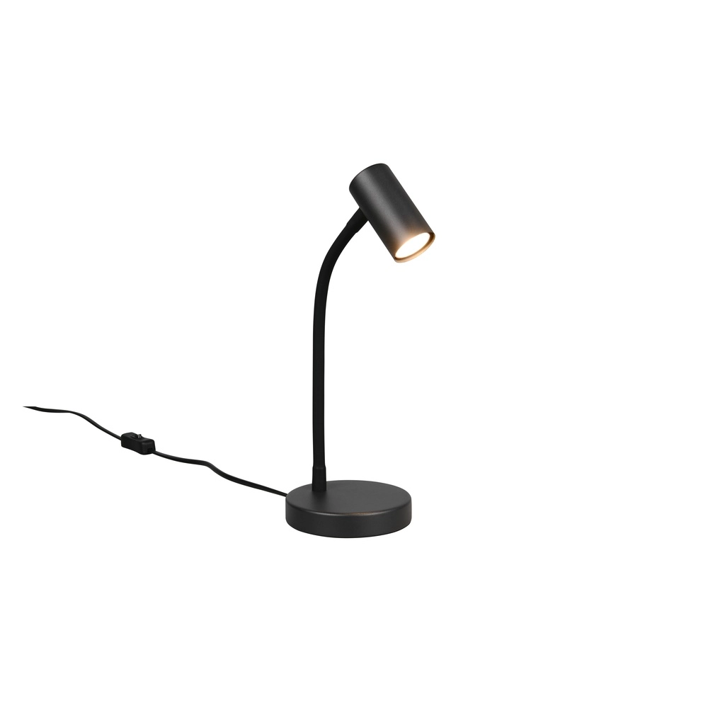 Tafellamp Taryn design zwart Trio 4017807685718