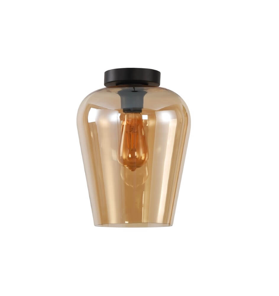 Plafondlamp Tombo amber Ø 23cm Artdelight 8719831737697