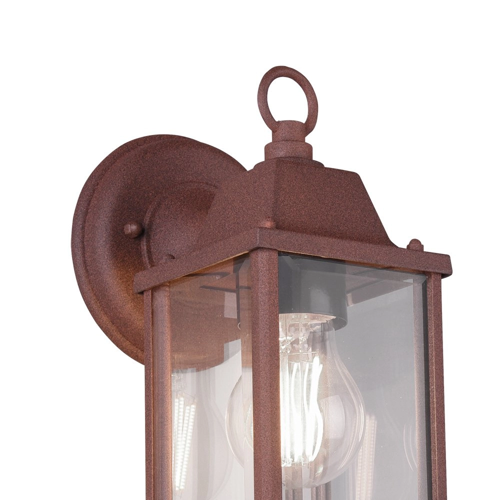 Serre verlichting Olona 29,5cm roestbruin Trio 4017807442045