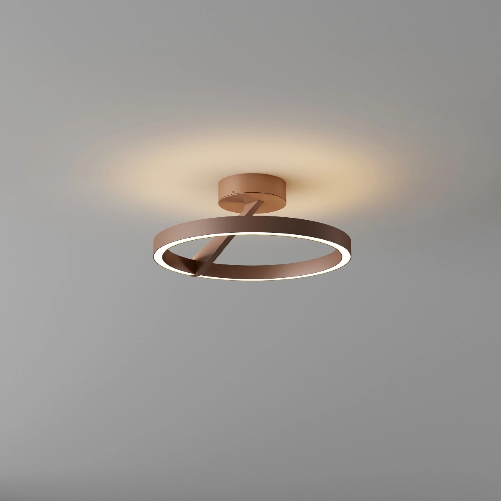 Design plafondlamp Oregon Ø 33cm - Brons geborsteld