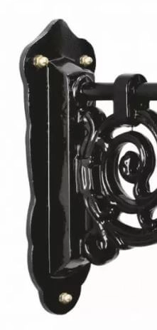 Nostalgic wall support Durgerdam zwart KS verlichting 8714732572248