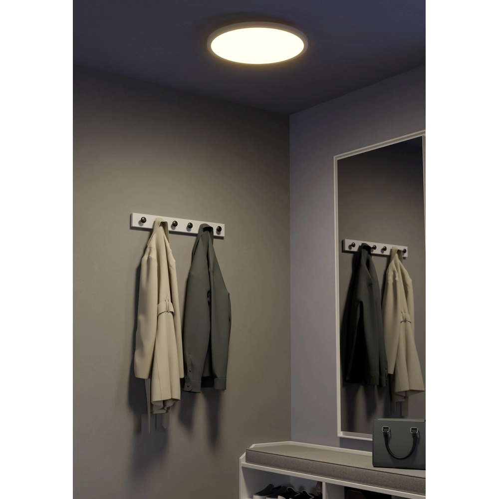 Slimme slanke plafondlamp Sarsina-Z Ø 45cm - wit Eglo 9008606264049